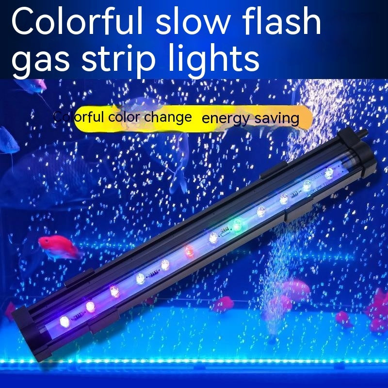 Fish Tank Light Waterproof Aquarium Bubble Light