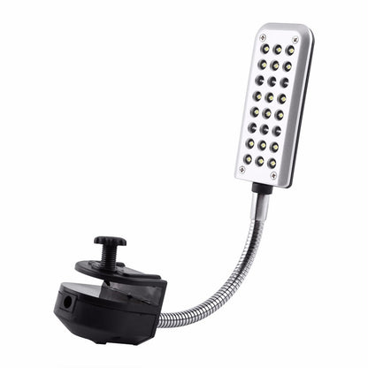 24 LED Aquarium Clip Lights for Coral Reefs